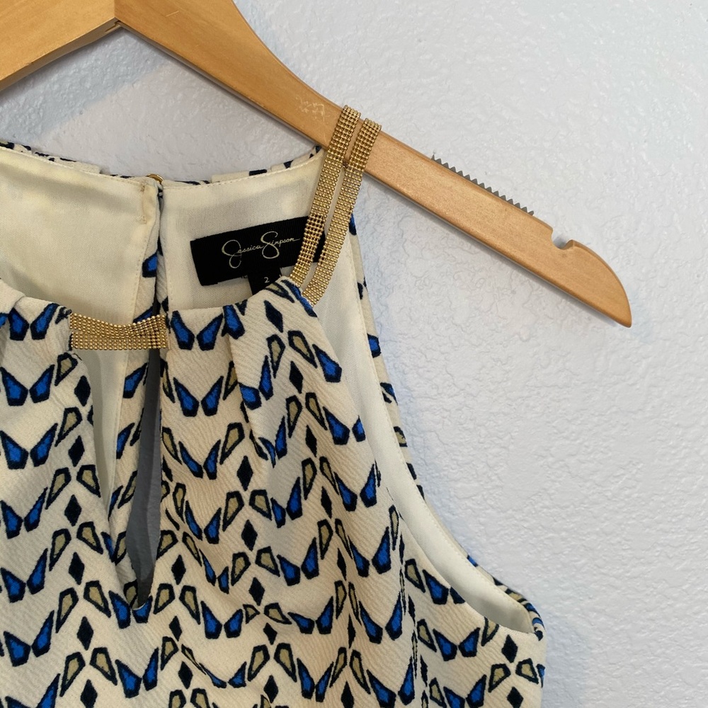 Jessica Simpson sleeveless dress size 2 - Picture 2 of 11